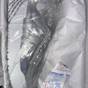 Calvin Klein Metallic Silver Sneakers